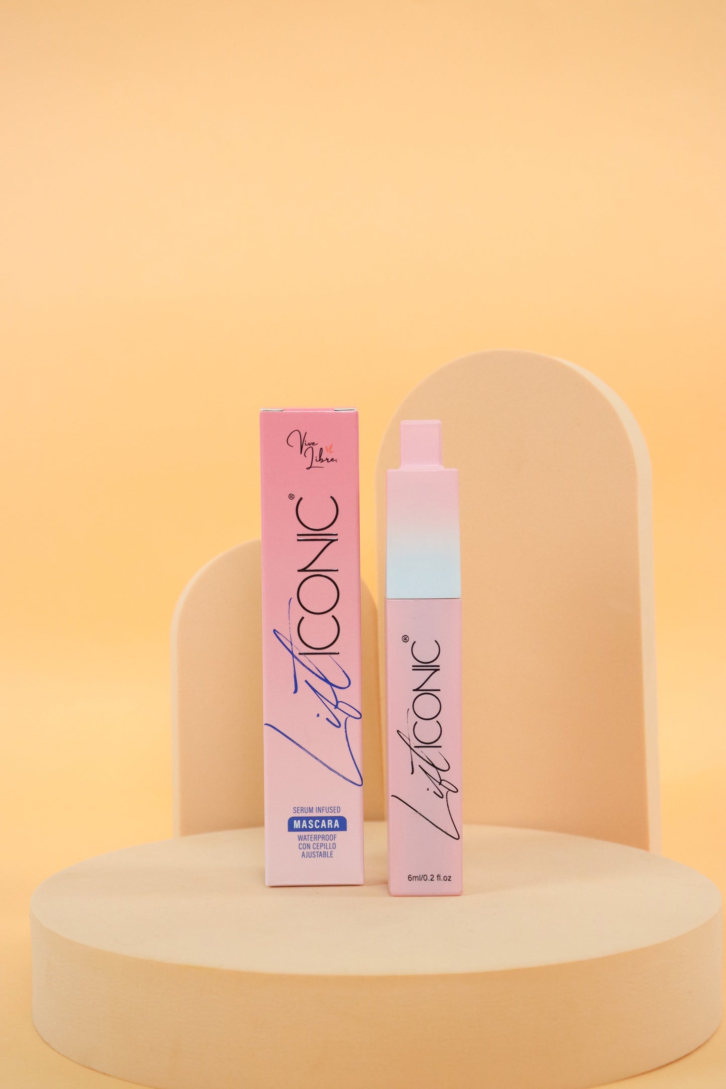 LIFT ICONIC MASCARA - Máscara Waterproof con Sérum de Crecimiento y Cepillo Ajustable 6mL