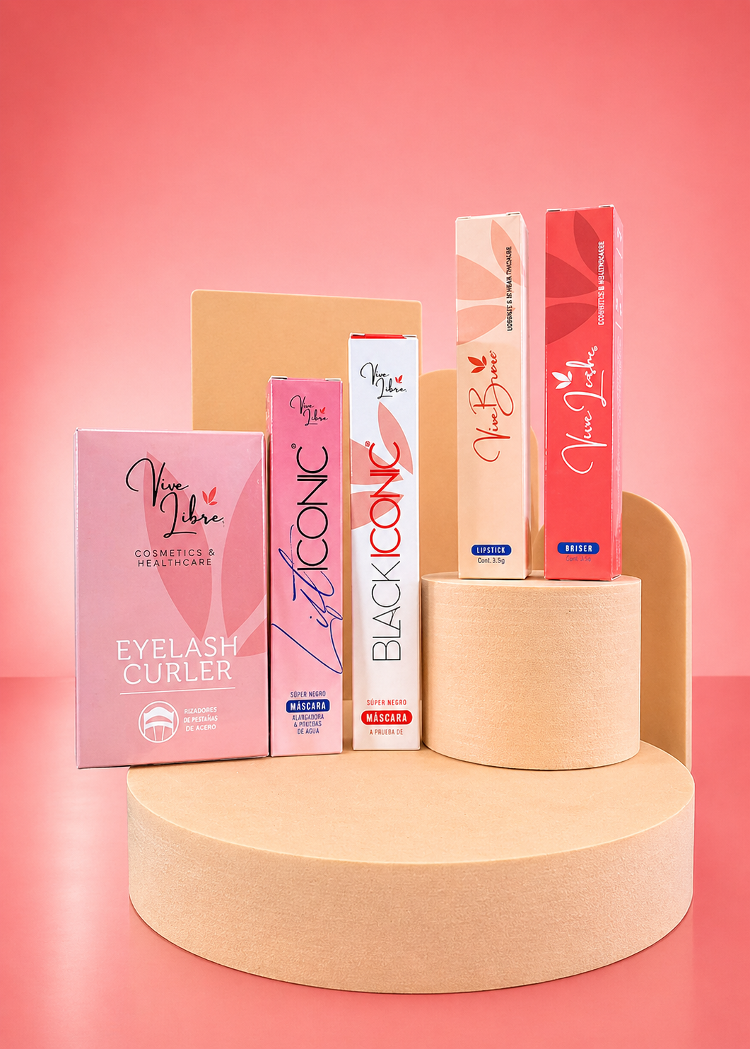 KIT POTENCIA TU MIRADA + RIZADOR DE PESTAÑAS Y COSMETIQUERA DE REGALO