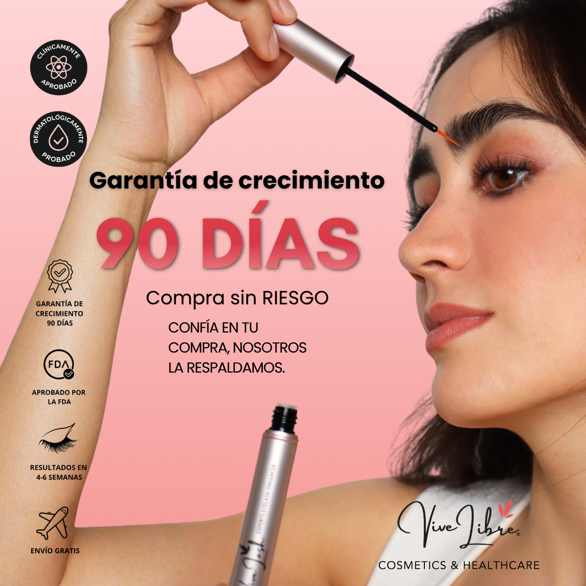 VIVE LASH SERUM - Sérum de Crecimiento de Pestañas 5mL