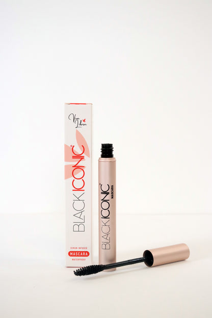 BLACK ICONIC MASCARA - Máscara Waterproof con Sérum de Crecimiento 6mL
