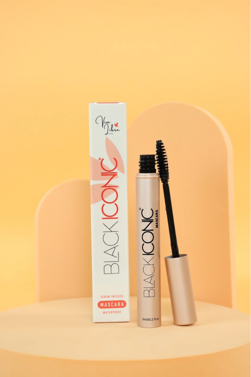 BLACK ICONIC MASCARA - Máscara Waterproof con Sérum de Crecimiento 6mL