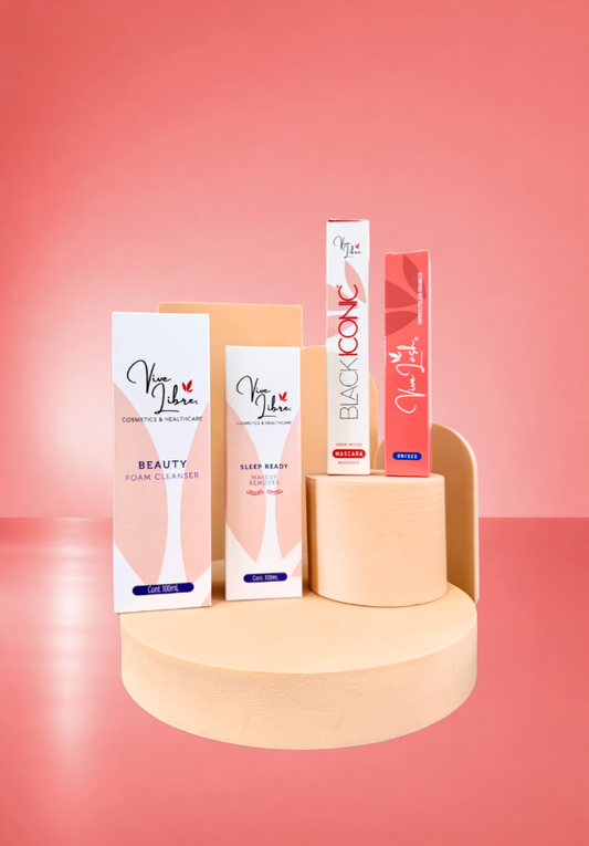 KIT TU RUTINA COMPLETA + COSMETIQUERA DE REGALO