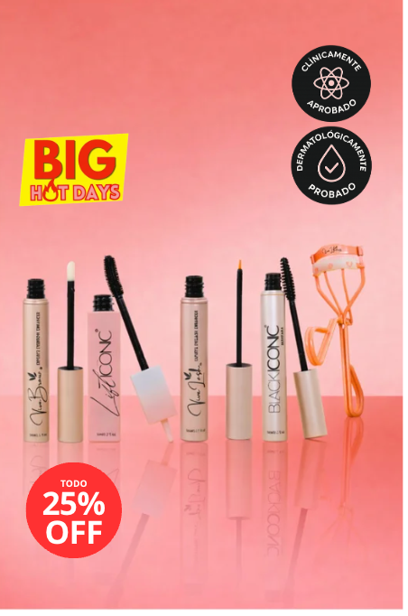 KIT POTENCIA TU MIRADA + RIZADOR DE PESTAÑAS Y COSMETIQUERA DE REGALO