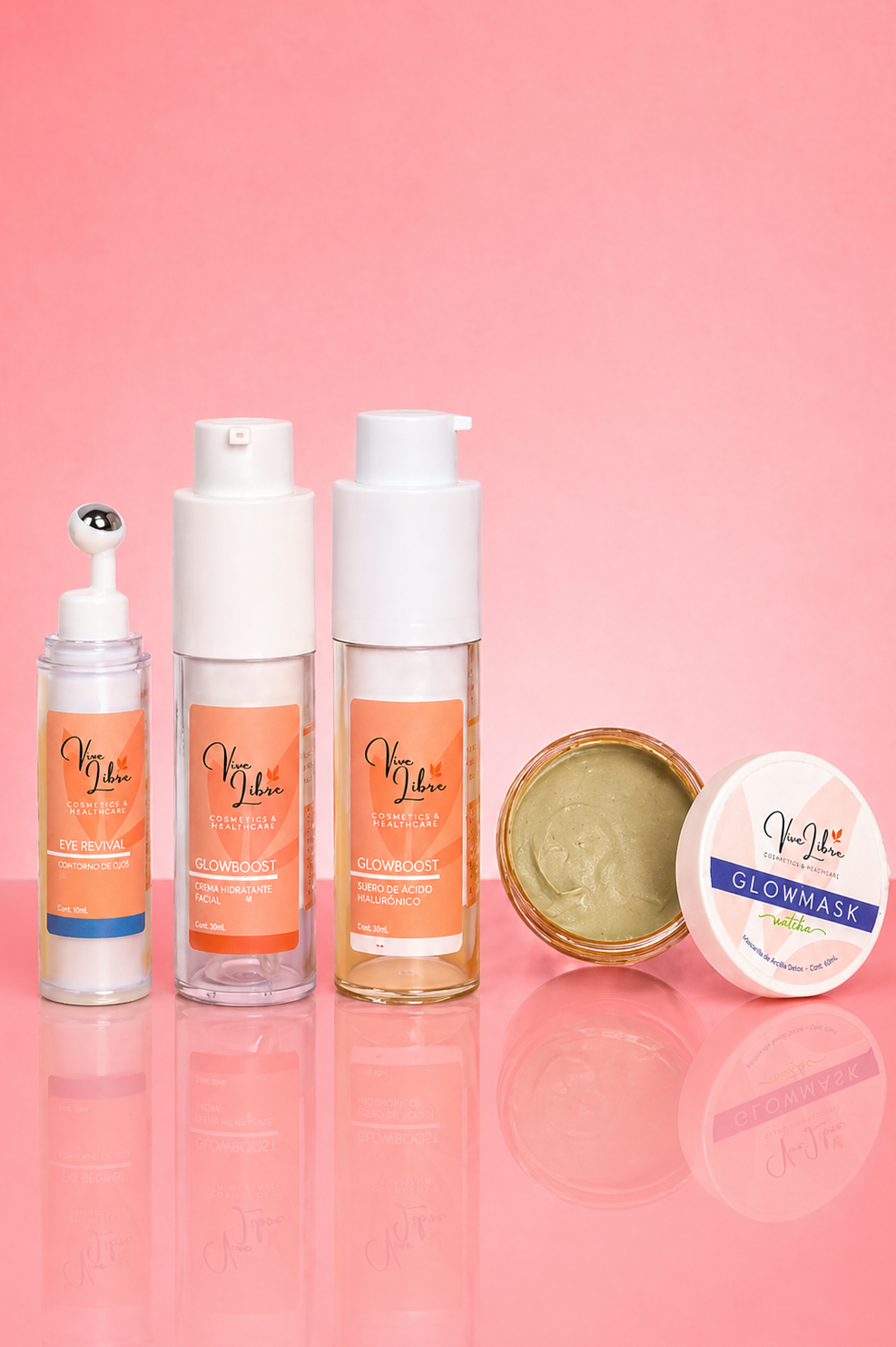 KIT GLOW + COSMETIQUERA DE REGALO