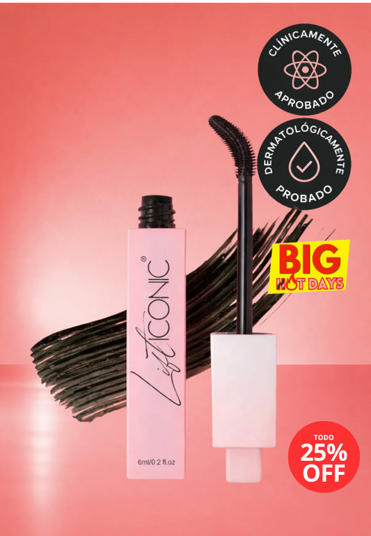 LIFT ICONIC MASCARA - Máscara Waterproof con Sérum de Crecimiento y Cepillo Ajustable 6mL