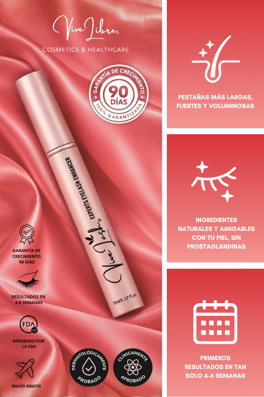 VIVE LASH SERUM - Sérum de Crecimiento de Pestañas 5mL