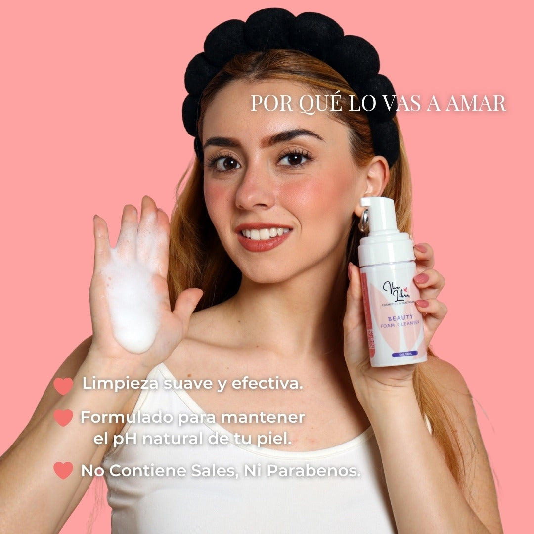 KIT TU RUTINA COMPLETA + COSMETIQUERA DE REGALO