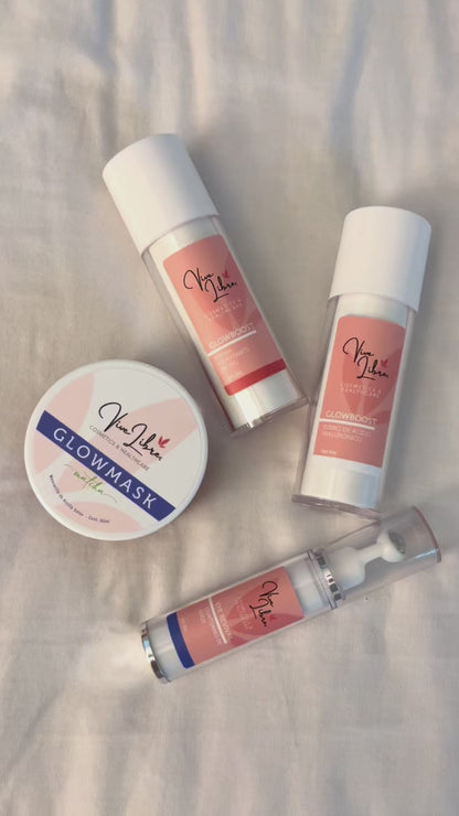 KIT GLOW + COSMETIQUERA DE REGALO